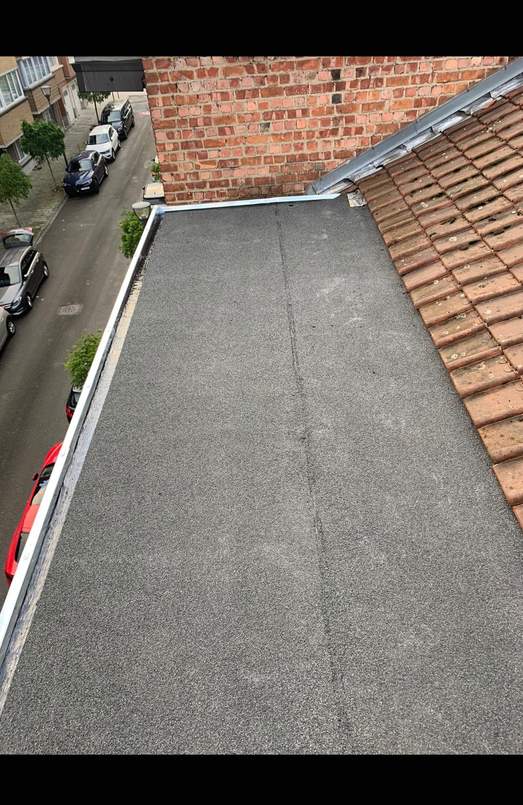 Isolation toiture plate fini