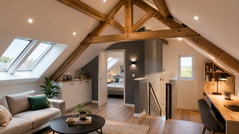 Aménagement de combles en Belgique