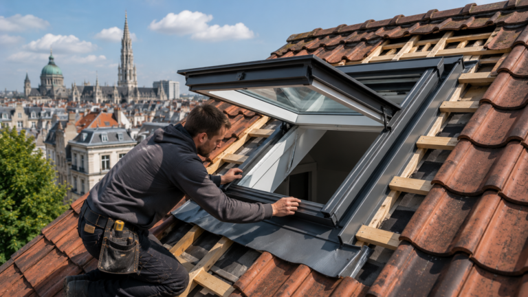 Installation de Velux à Bruxelles