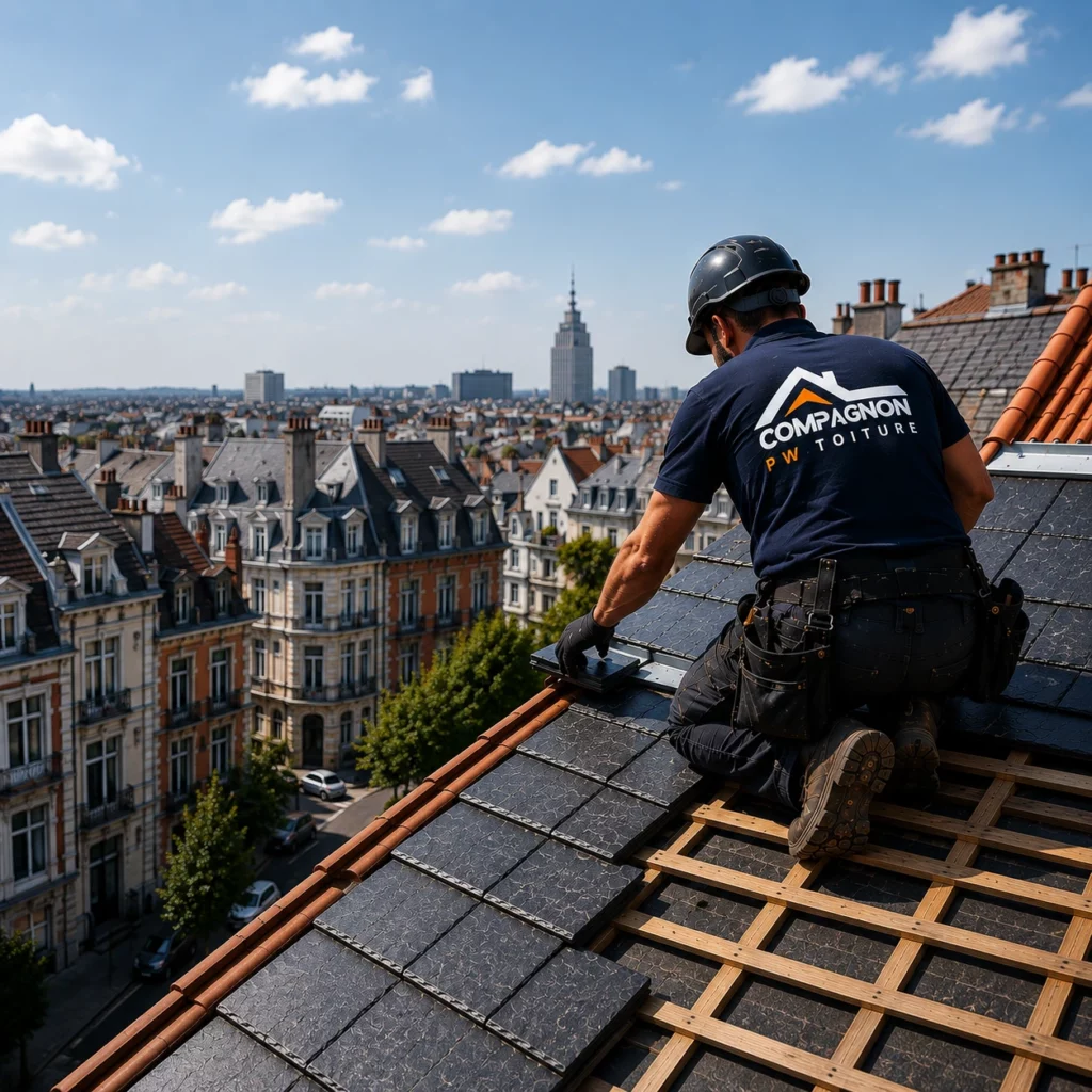Couvreur à Ixelles - Compagnon PW Toiture