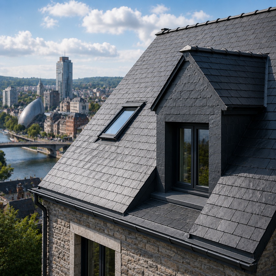 Ardoises Naturelles pour toiture à Liège